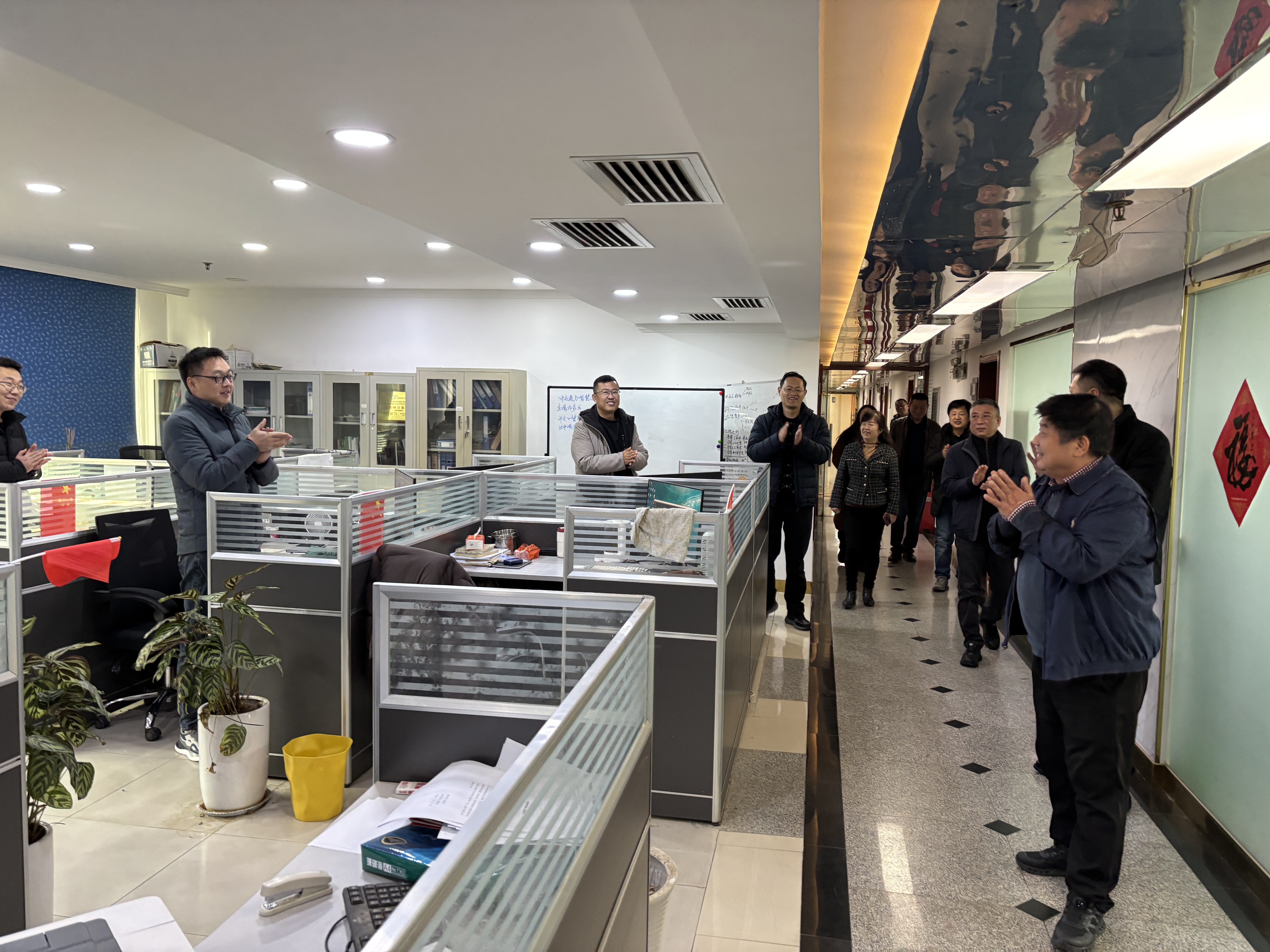 新春開工聚力行，共赴通力新征程——股份公司領導班子深入各公司及相關部門拜年慰問